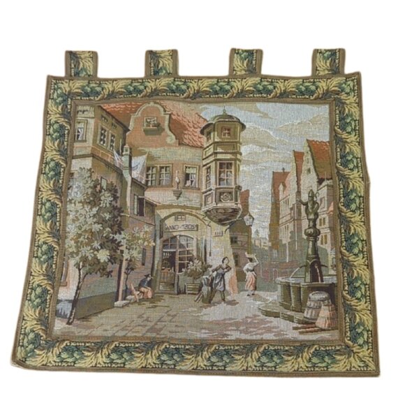 Woven Tapestry Wall Hanging | Luka Germany | Carl Spitzweg “A Pharmacist in Love - Picture 1 of 8